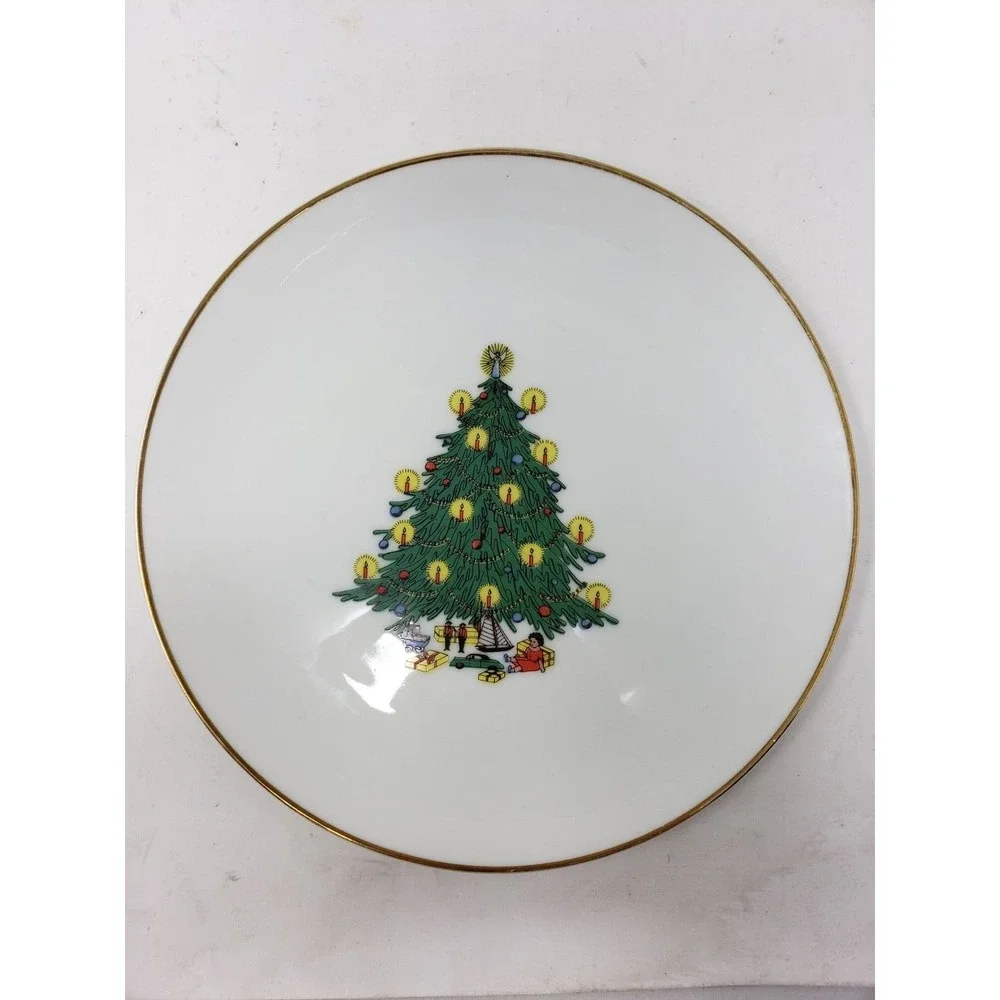 B. C. CLARKS Set of 7, 77th 80th 90th 91st 92nd 97th & 101st Christmas Plates